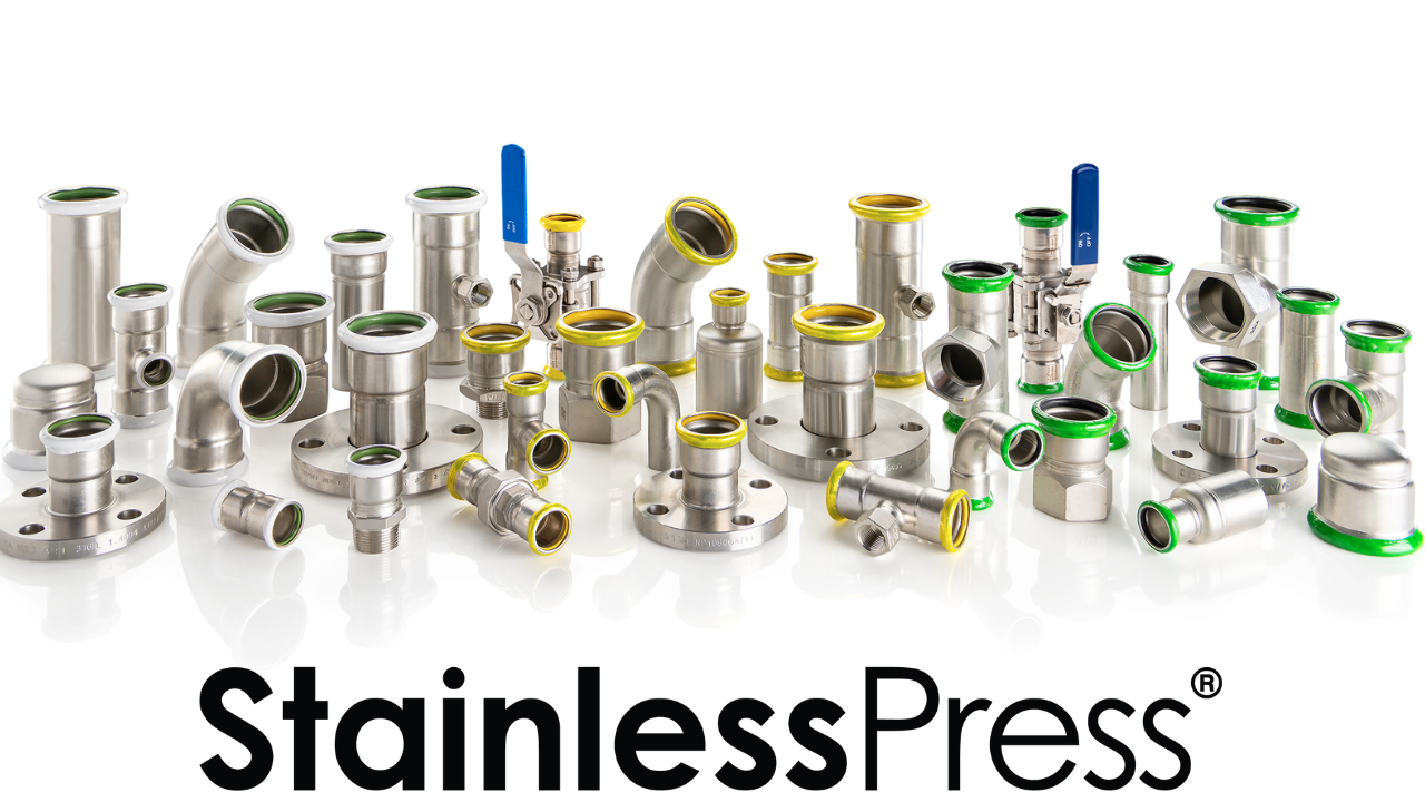 StainlessPress Fittings & Valves by Merit Brass Co.